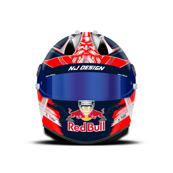 Nicki Thiim helmet design