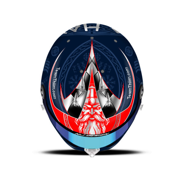 Nicki Thiim helmet design