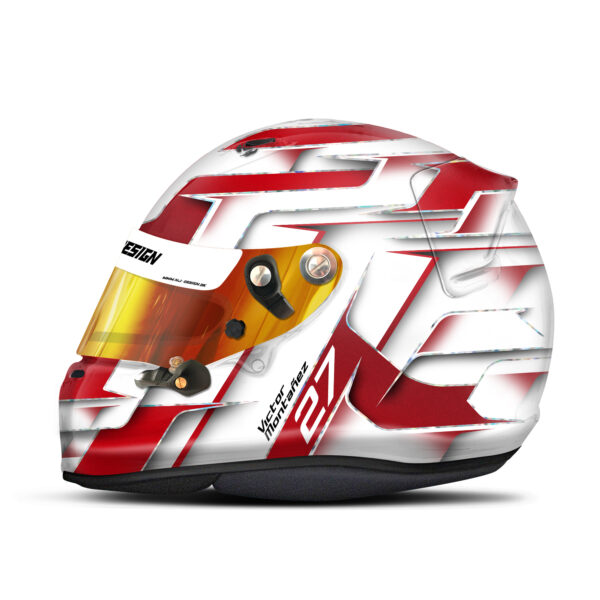 Victor Montanez helmet design
