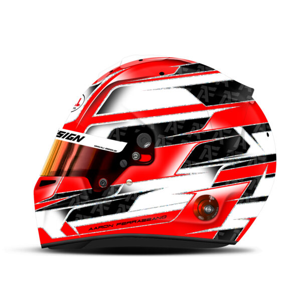 Aaron Ferrazzano helmet design