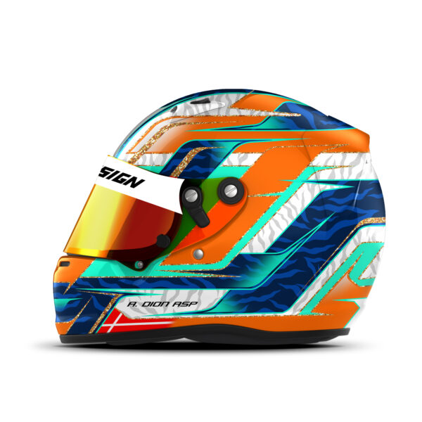 Adam Dion Asp helmet design