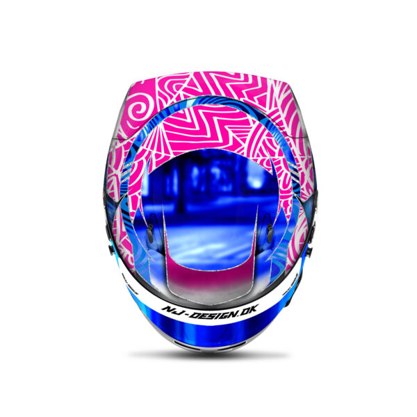 Andreas Kjellerup helmet design