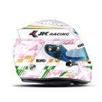 Kush Maini helmet design