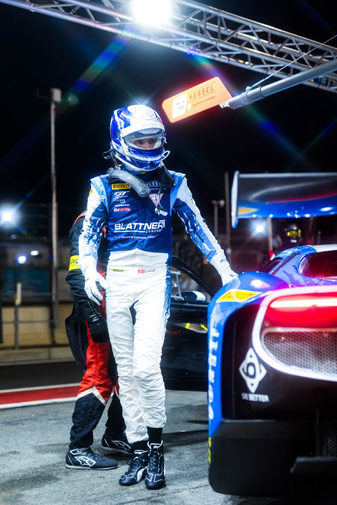 Conrad Laursen helmet design