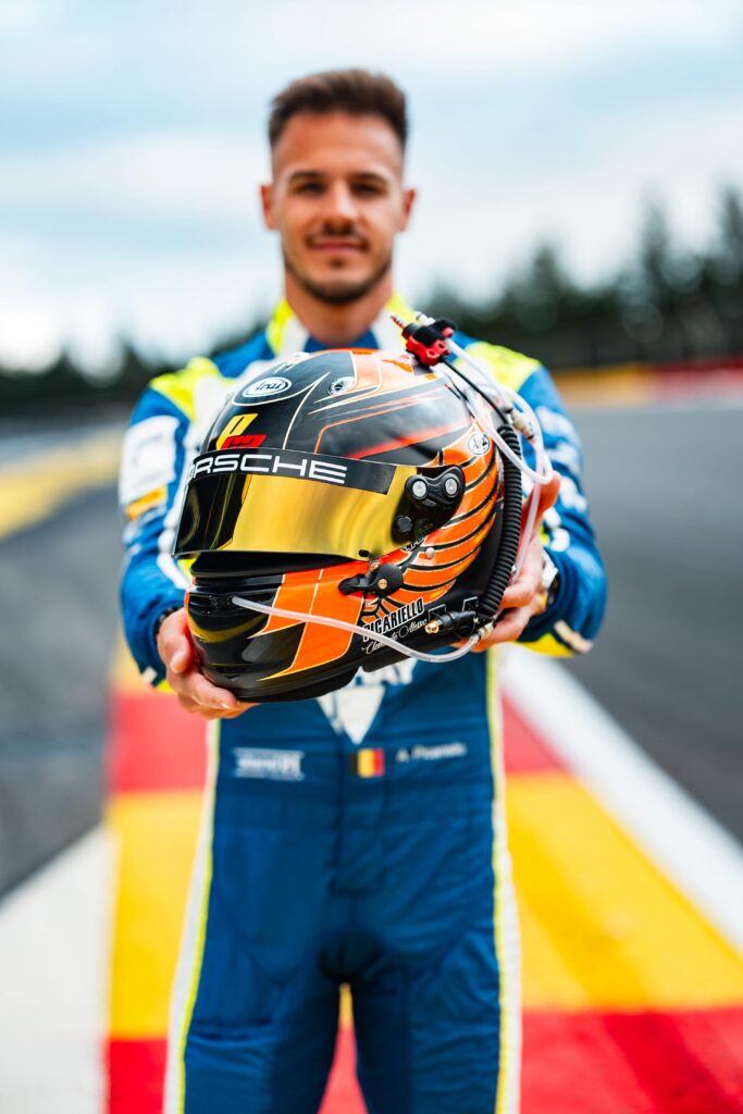 Alessio Picariello 24H Spa helmet design