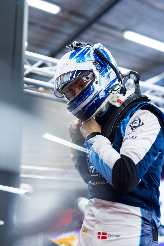 Conrad Laursen helmet design