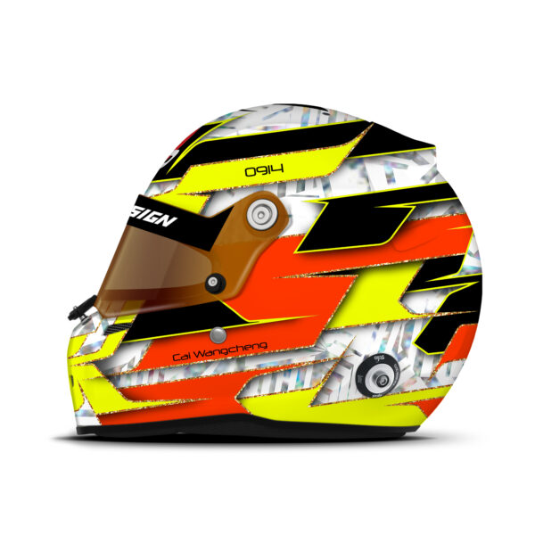 Cai Wangcheng Cai Wangcheng helmet design