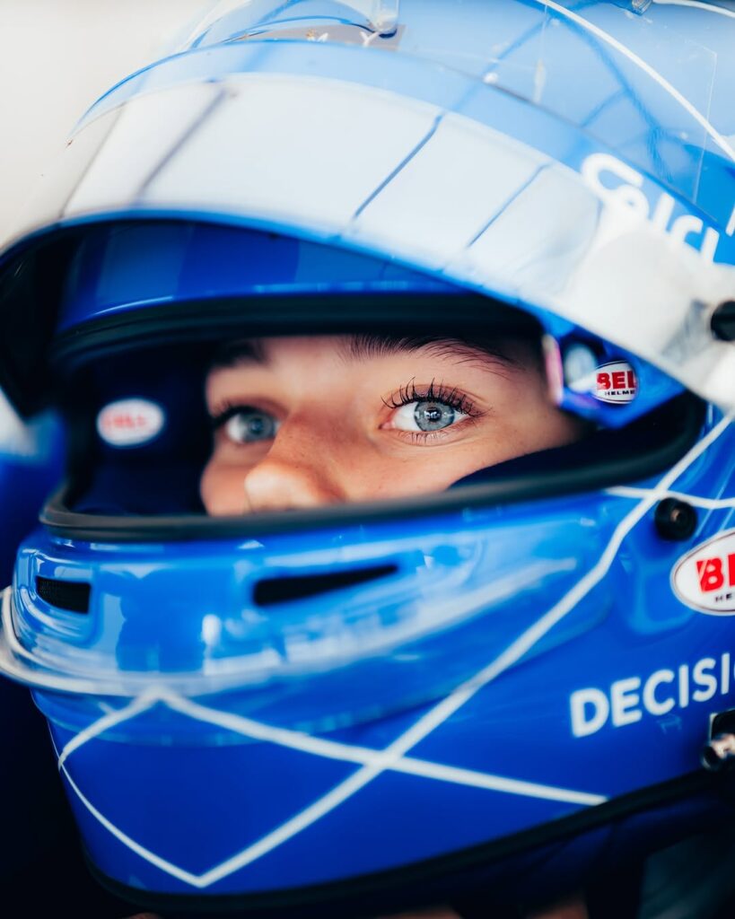 Alba Hurup Larsen helmet design