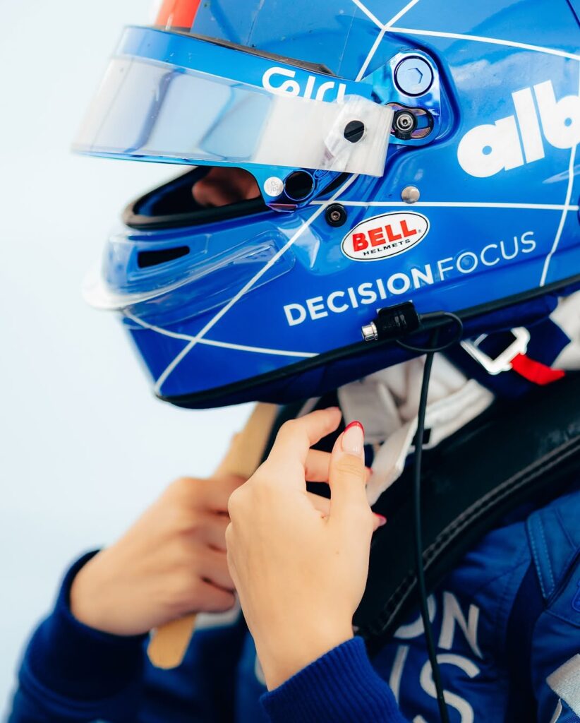 Alba Hurup Larsen helmet design