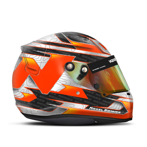 Mikkel Niehues helmet design