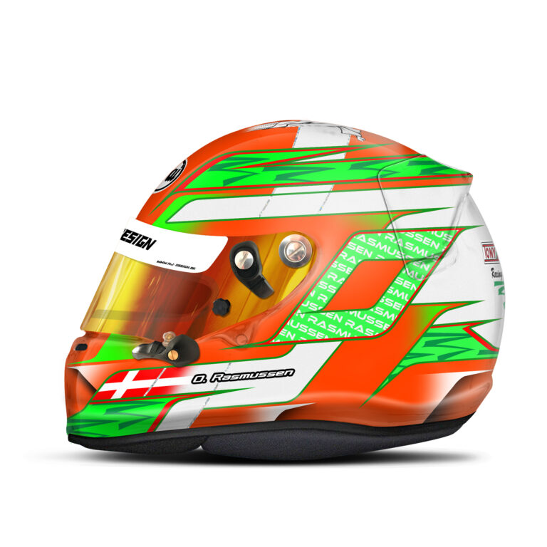 Oliver Rasmussen helmet design