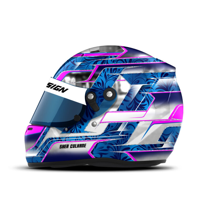 Shéa Culhane helmet design