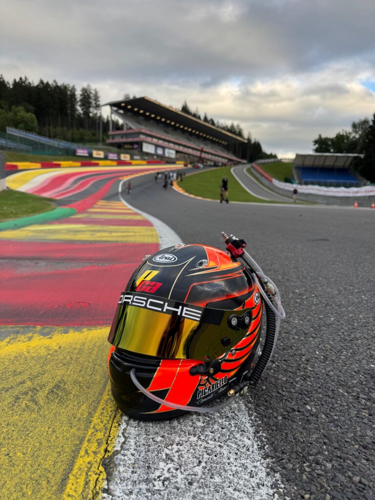 Alessio Picariello 24H Spa helmet design
