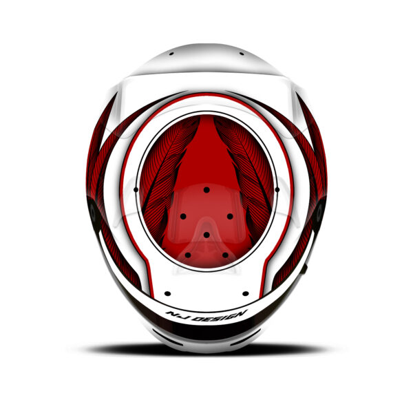 Noah Mazzola helmet design
