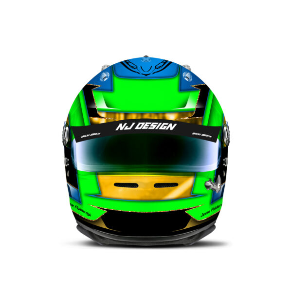 Jesse Polderdijk helmet design