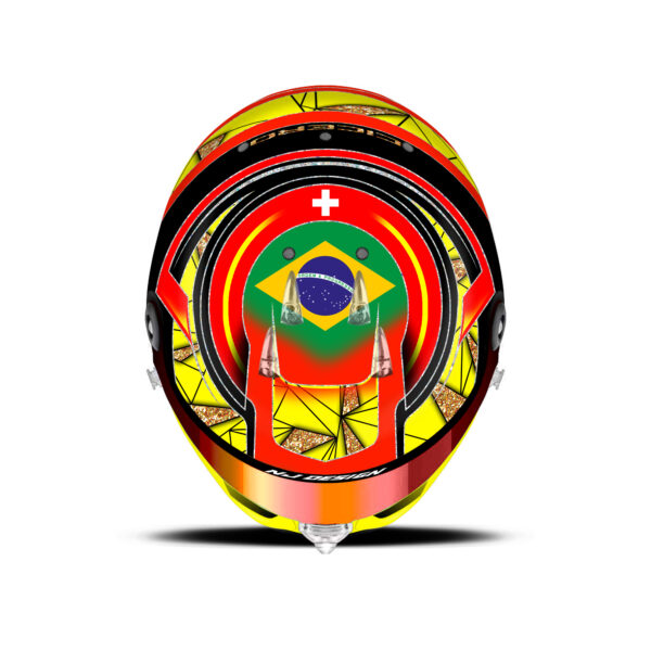 Alejandro Campos helmet design