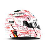 Dries Vanthoor WEC Fuji helmet design