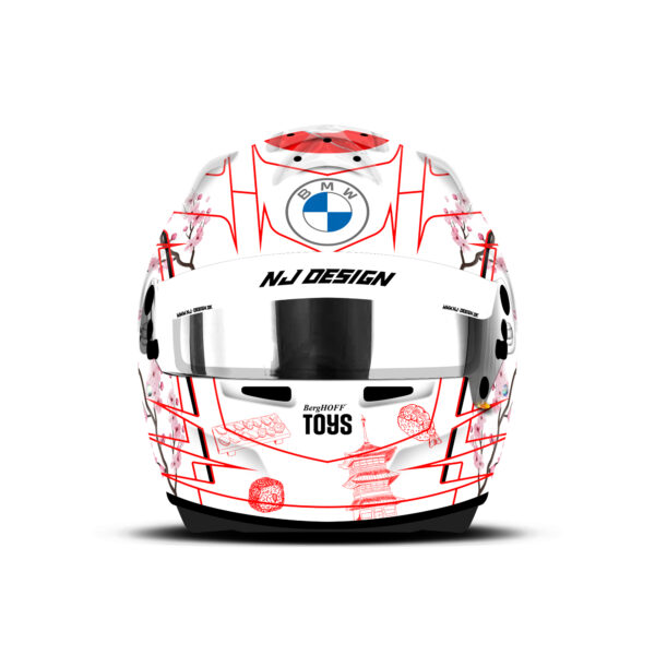 Dries Vanthoor WEC Fuji helmet design