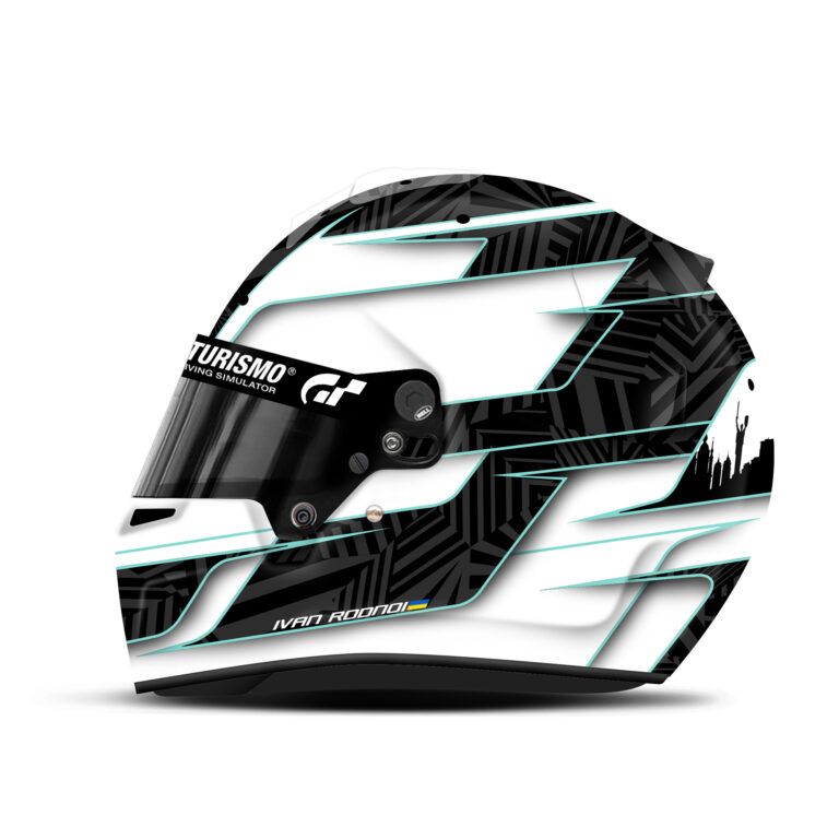 Ivan Rodnoi helmet design