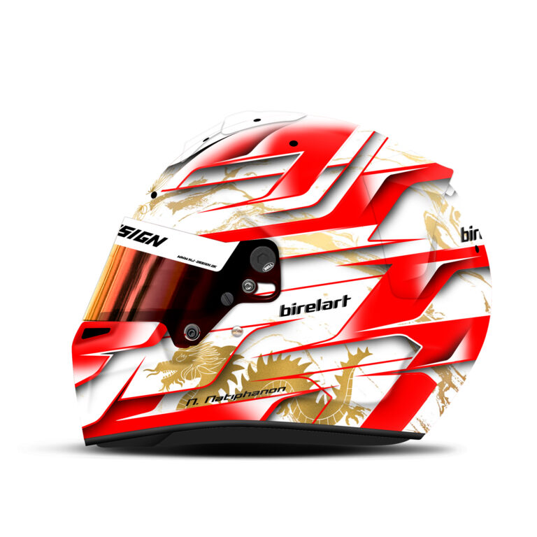 Nawin Natiphanon helmet design