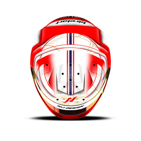 Nawin Natiphanon helmet design