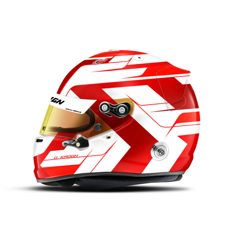 Gustav Krogh helmet design