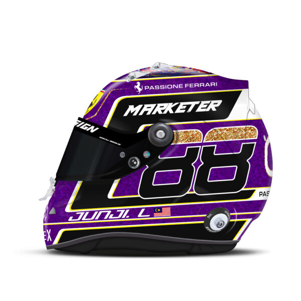 Junji Lim helmet design