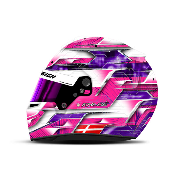 Khloé Sørensen helmet design