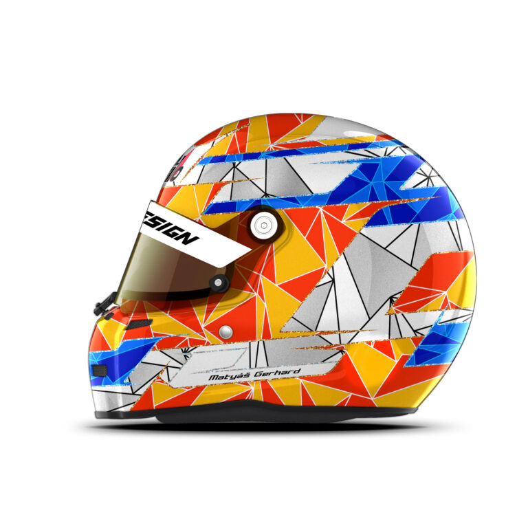 Matyas Gerhard helmet design