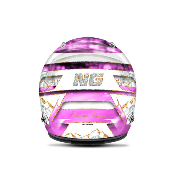 Nicolas Guillaume helmet design