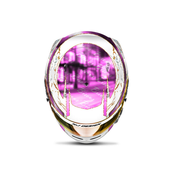 Nicolas Guillaume helmet design