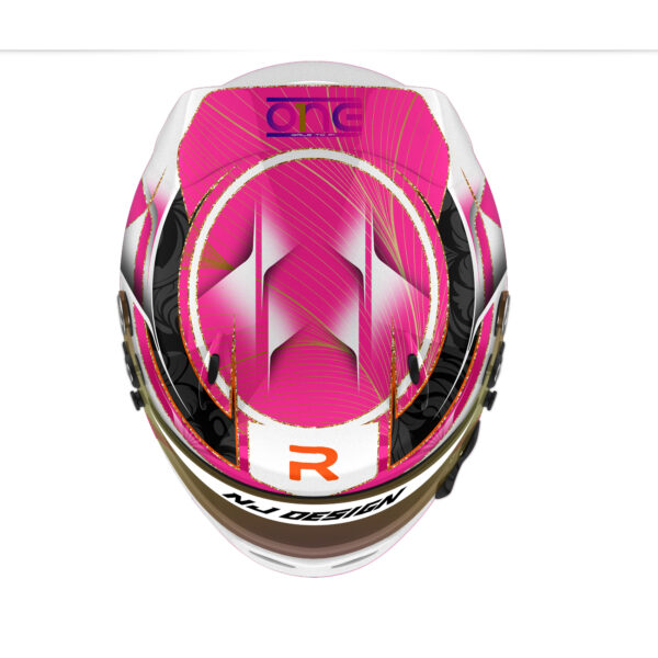 Sara Bay helmet design