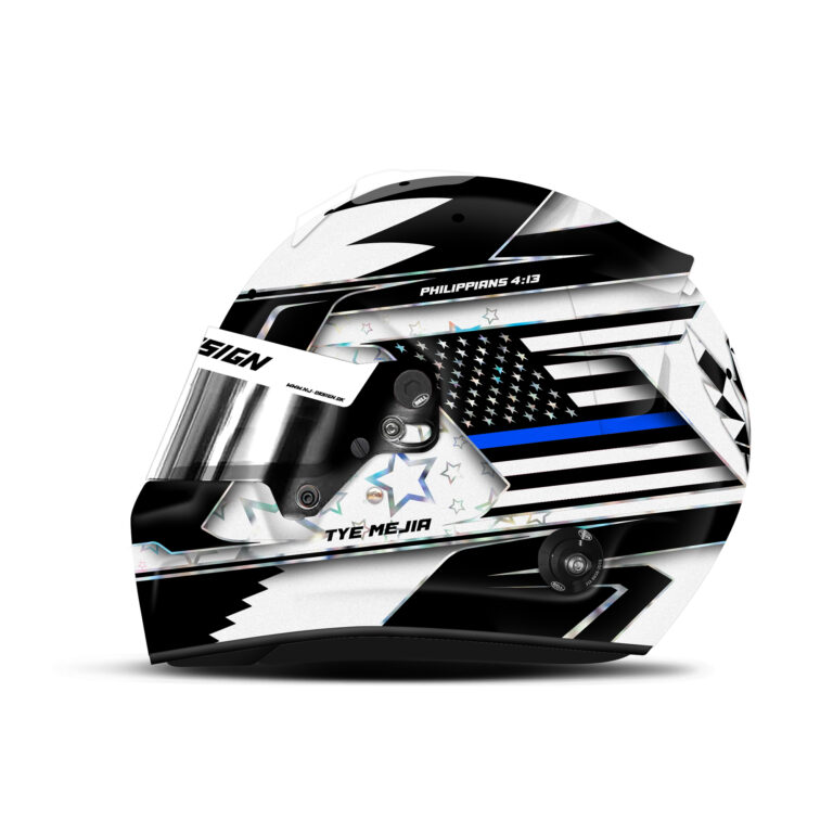 Tye Majia helmet design