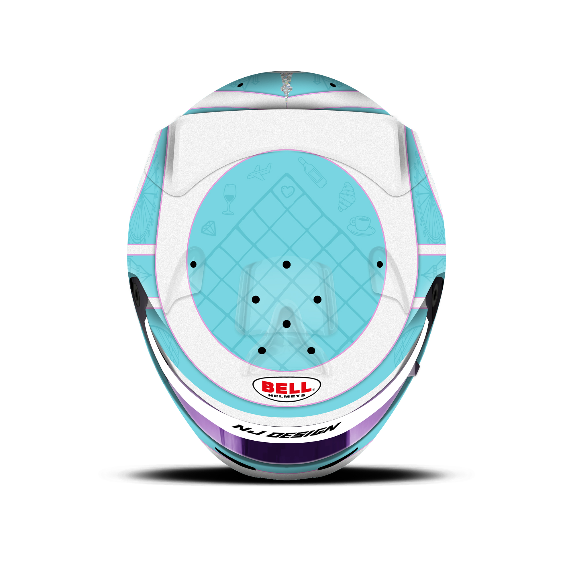 Wan Ziqi helmet design