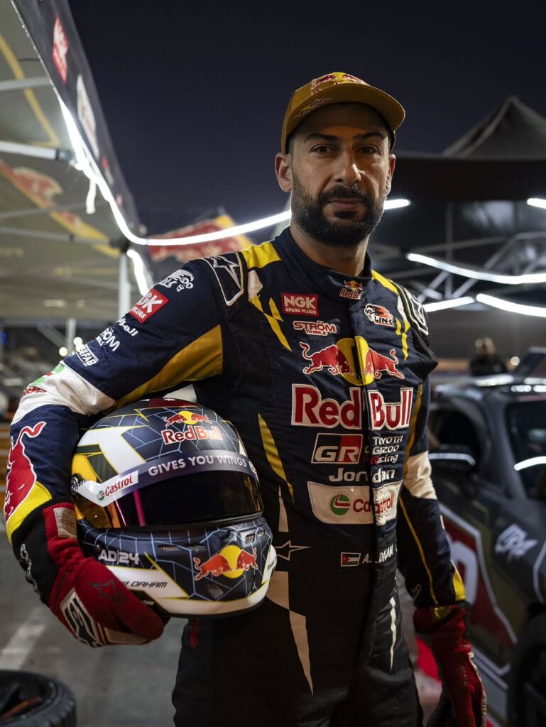 Ahmad Daham helmet design