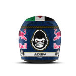 Ahmad Daham helmet design