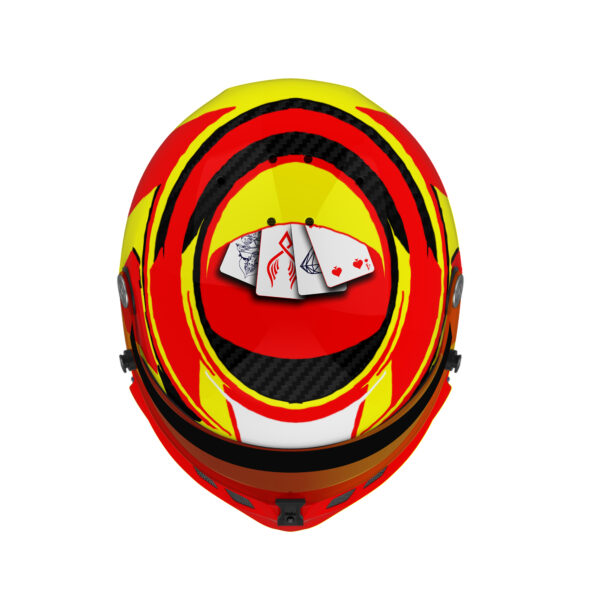 Denis Dupont helmet design