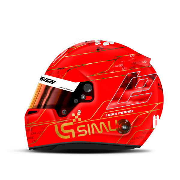 Louis Perrot helmet design