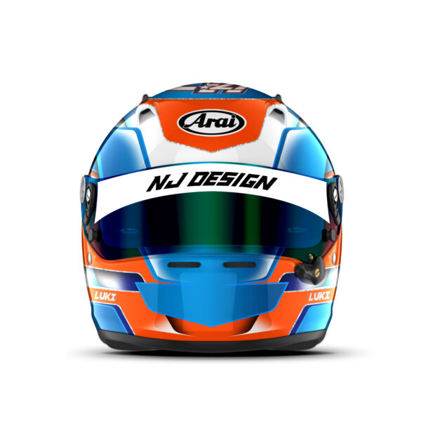 Lukas Horicicka helmet design