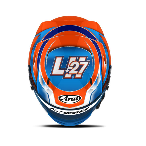 Lukas Horicicka helmet design