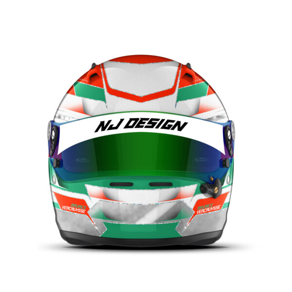 Maurice Vercruysse helmet design