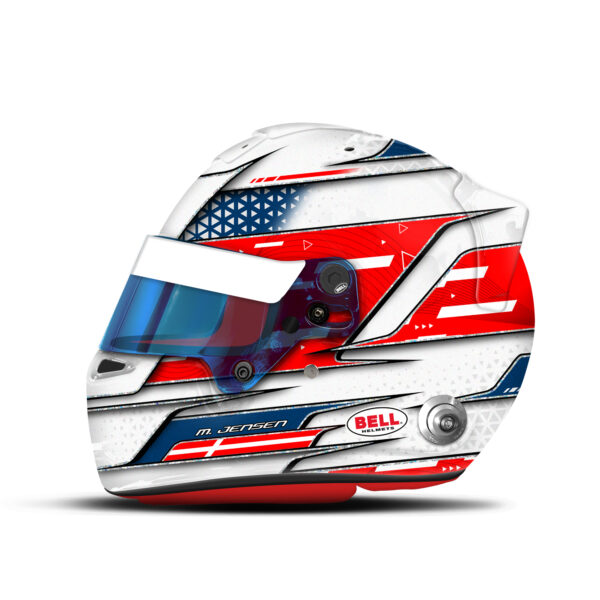 Mikkel Jensen helmet design United Autosport
