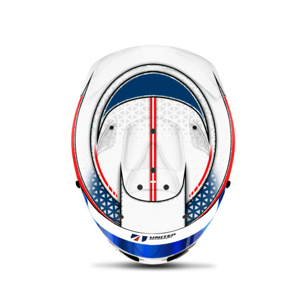 Mikkel Jensen helmet design United Autosport