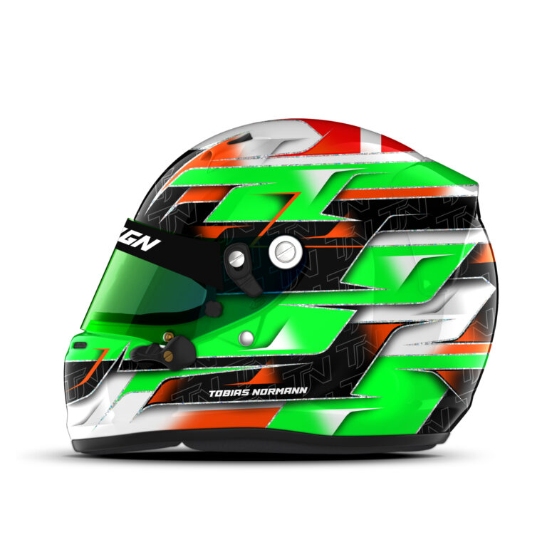 Tobias Normann helmet design