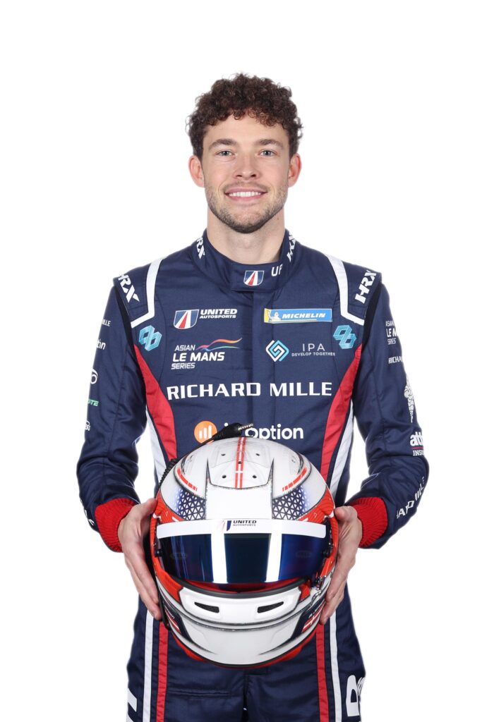 Mikkel Jensen helmet design United Autosport