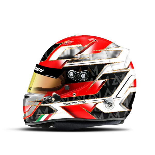 Angelo Meli Angelo Meli helmet design