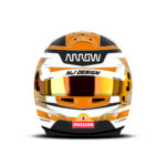 Christian Lundgaard helmet design