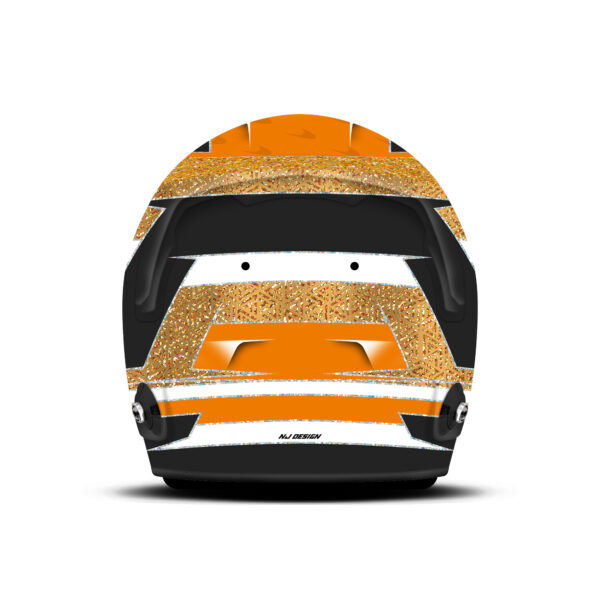 Christian Lundgaard helmet design