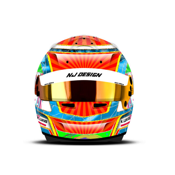 Natan Lukas helmet design