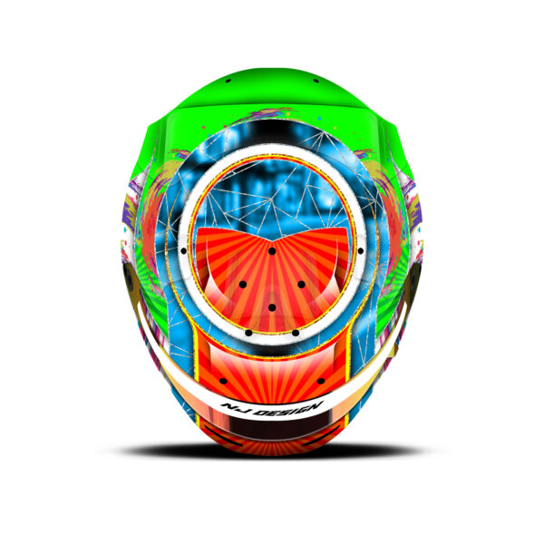 Natan Lukas helmet design